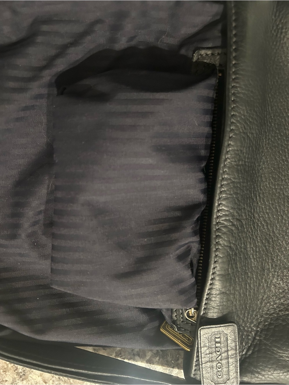 1997 Vintage Coach Sonoma Bucket Zip Bag - Picture 10 of 14